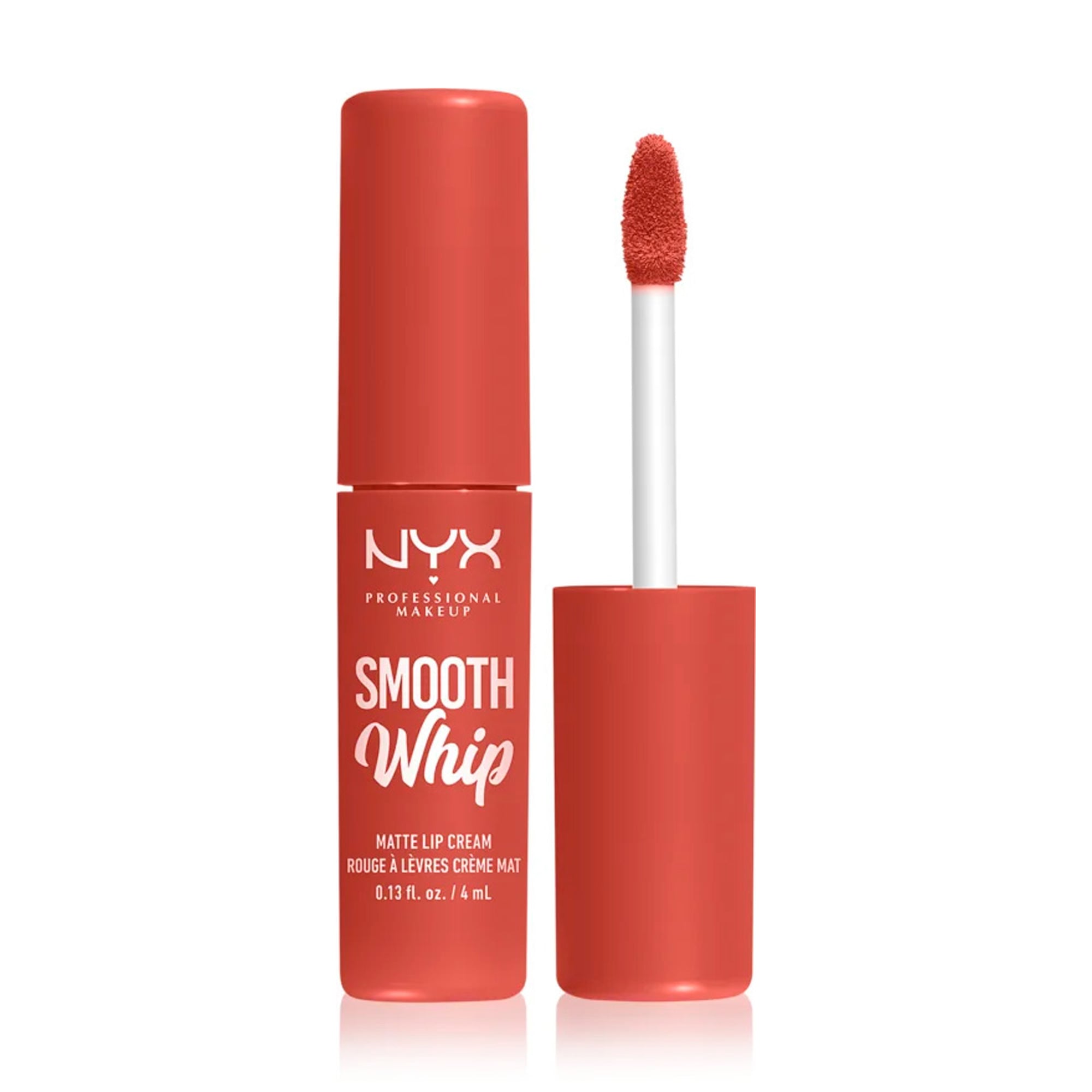 Рідка матова помада-крем для губ NYX Professional Makeup Smooth Whip Matte Lip Cream 04 Teddy Fluff, 4 мл
